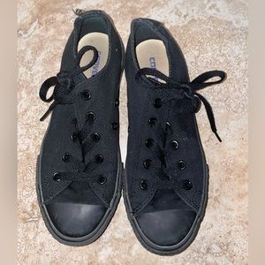 Black All-Star Converse